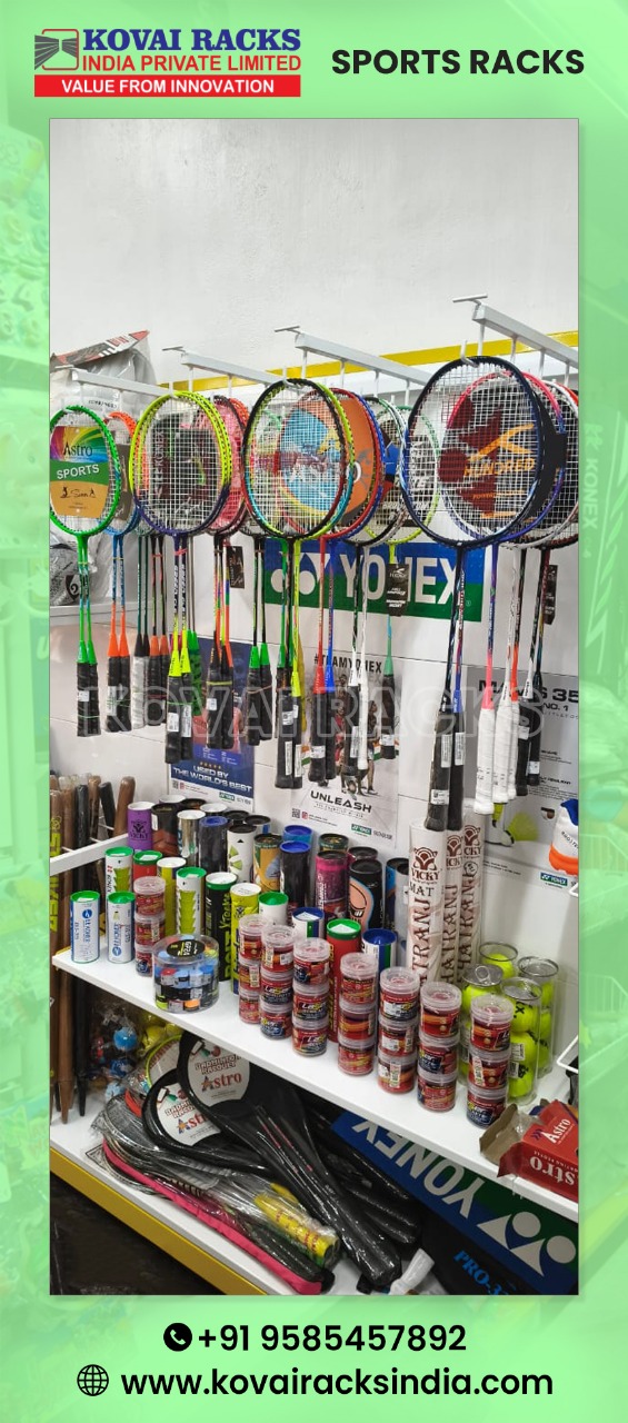 Sports Accessories Display Rack